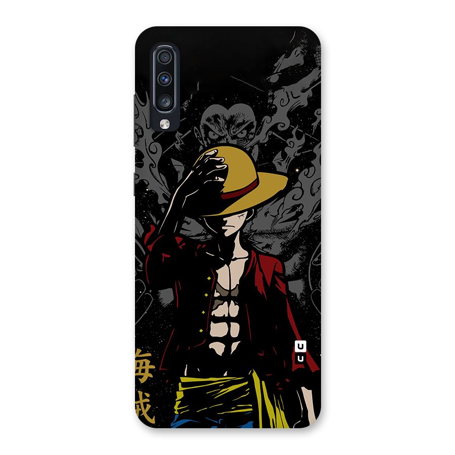 Dark Luffy Art Back Case for Galaxy A70