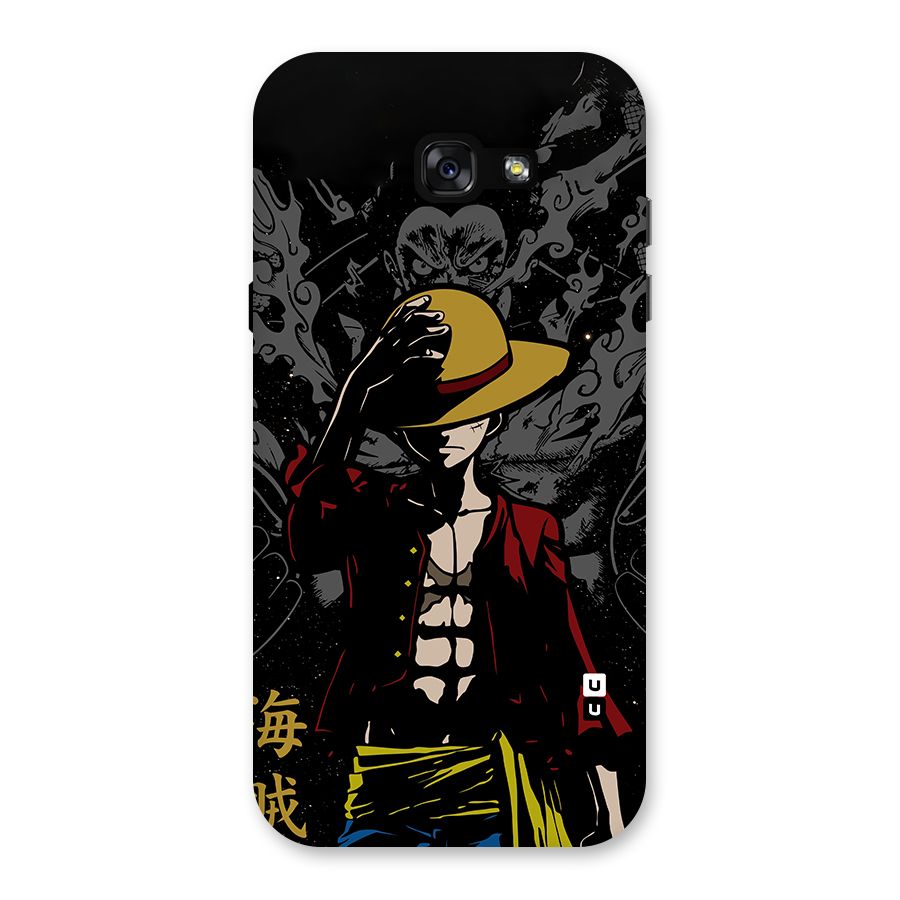 Dark Luffy Art Back Case for Galaxy A7 (2017)