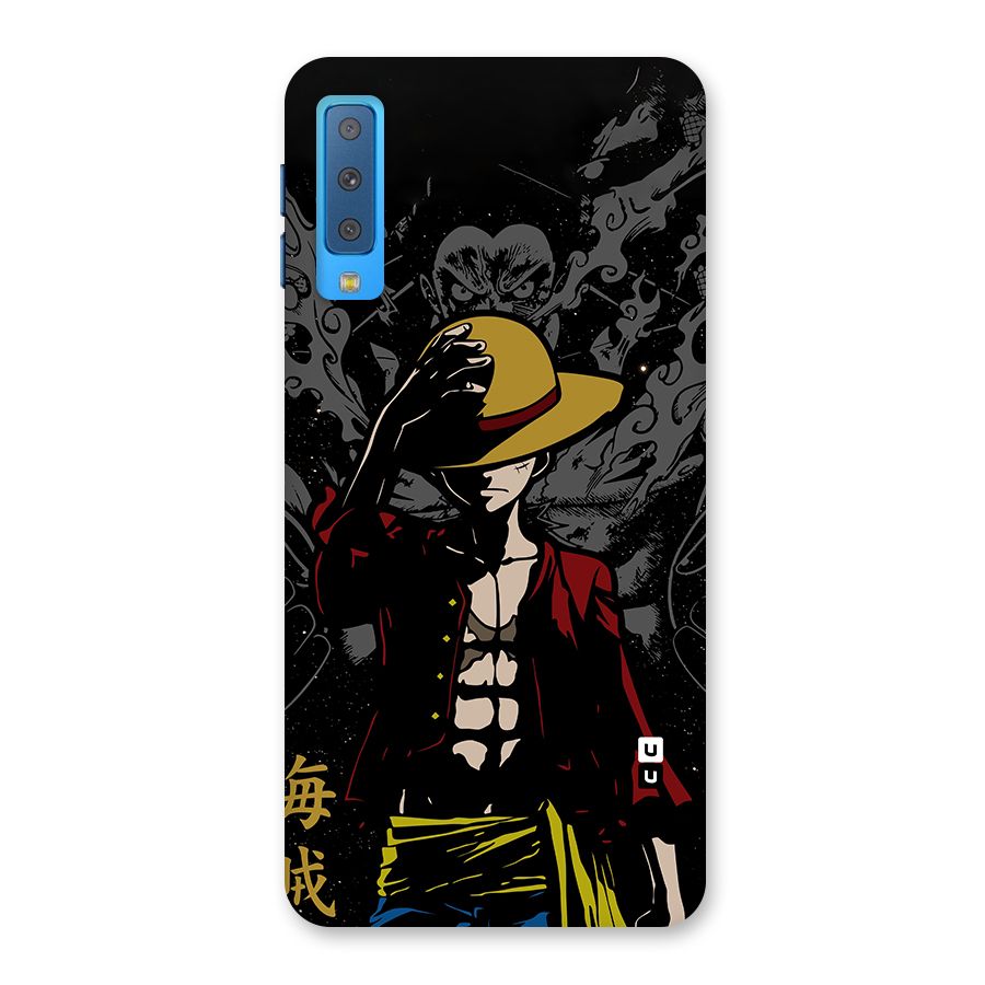 Dark Luffy Art Back Case for Galaxy A7 (2018)