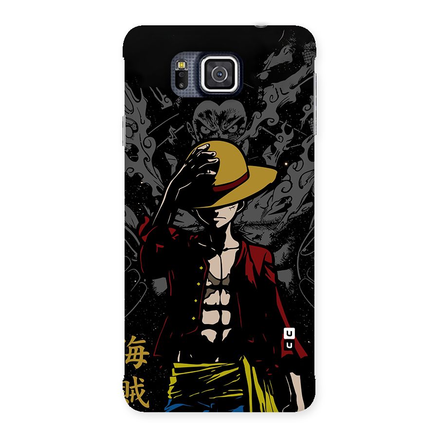 Dark Luffy Art Back Case for Galaxy Alpha