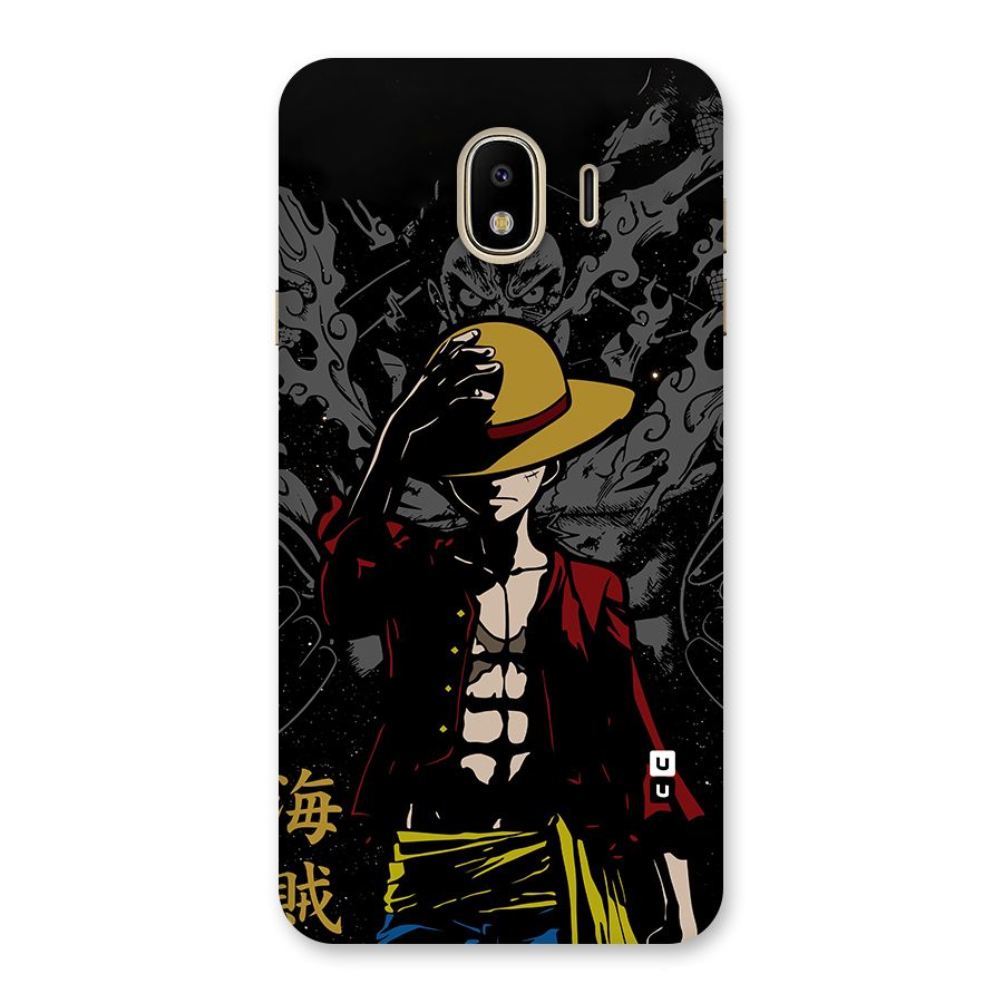 Dark Luffy Art Back Case for Galaxy J4