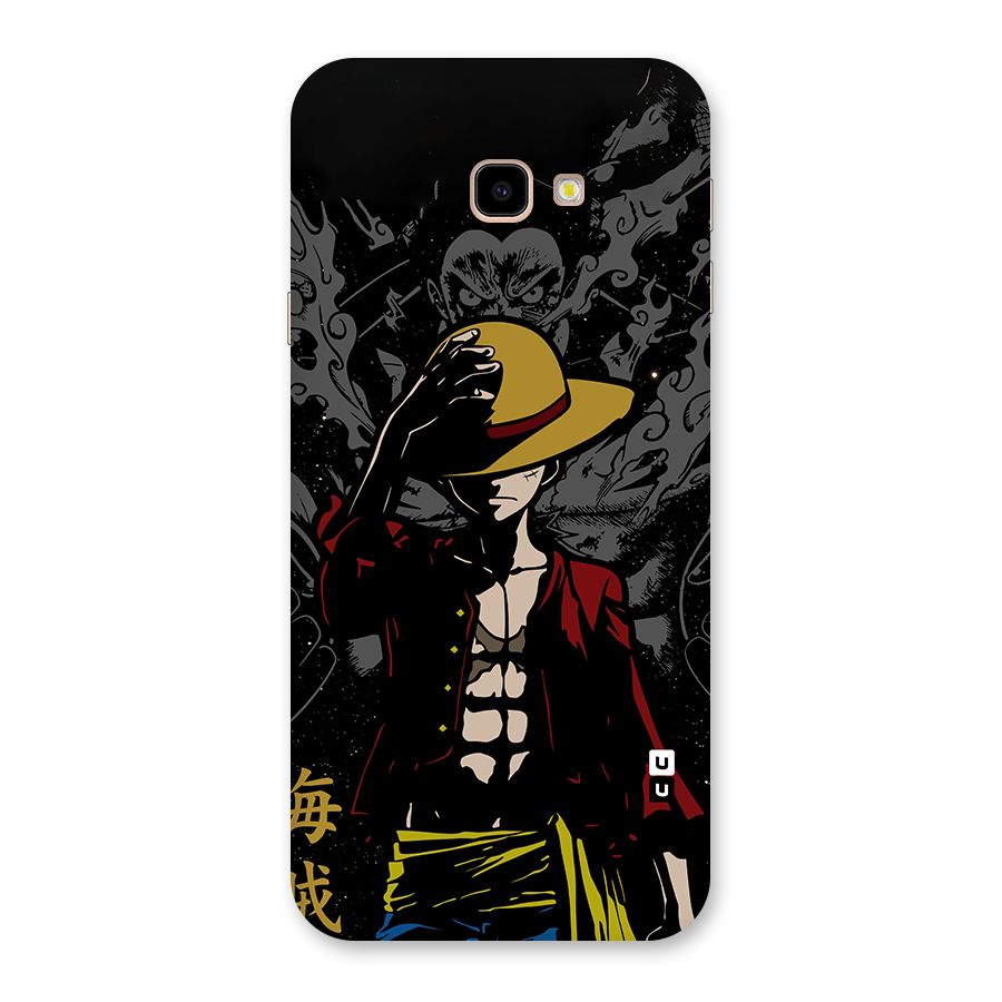 Dark Luffy Art Back Case for Galaxy J4 Plus