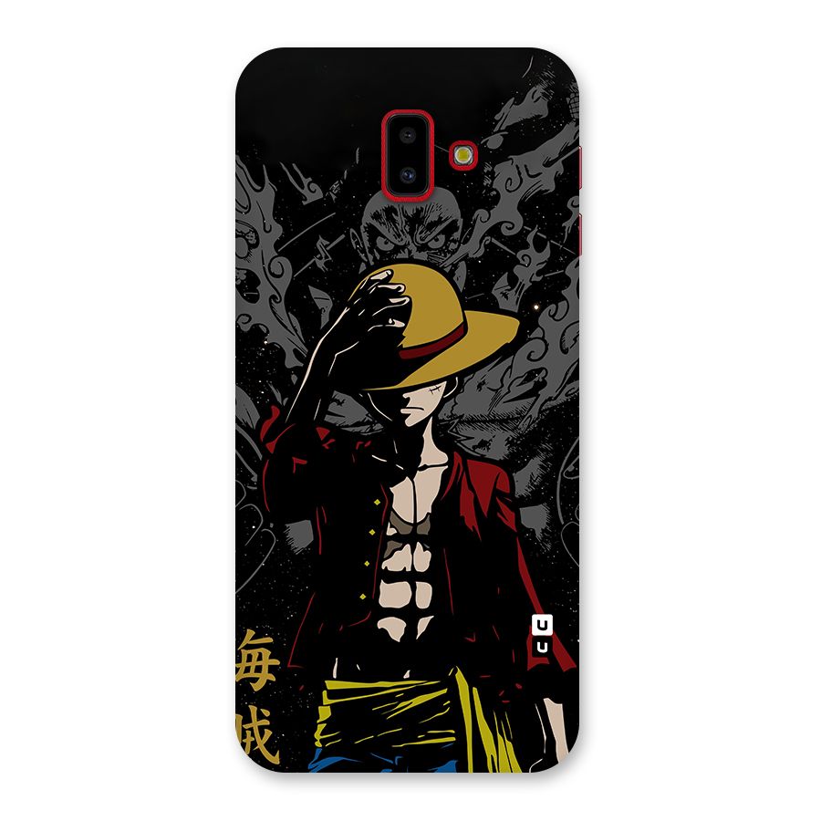 Dark Luffy Art Back Case for Galaxy J6 Plus