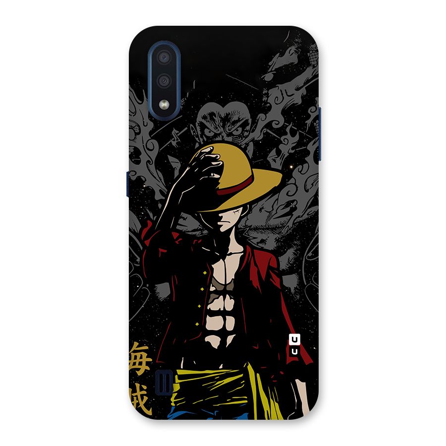 Dark Luffy Art Back Case for Galaxy M01