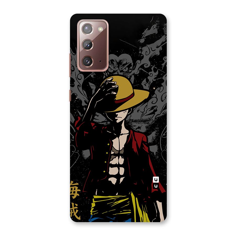 Dark Luffy Art Back Case for Galaxy Note 20
