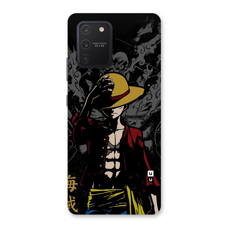 Dark Luffy Art Back Case for Galaxy S10 Lite