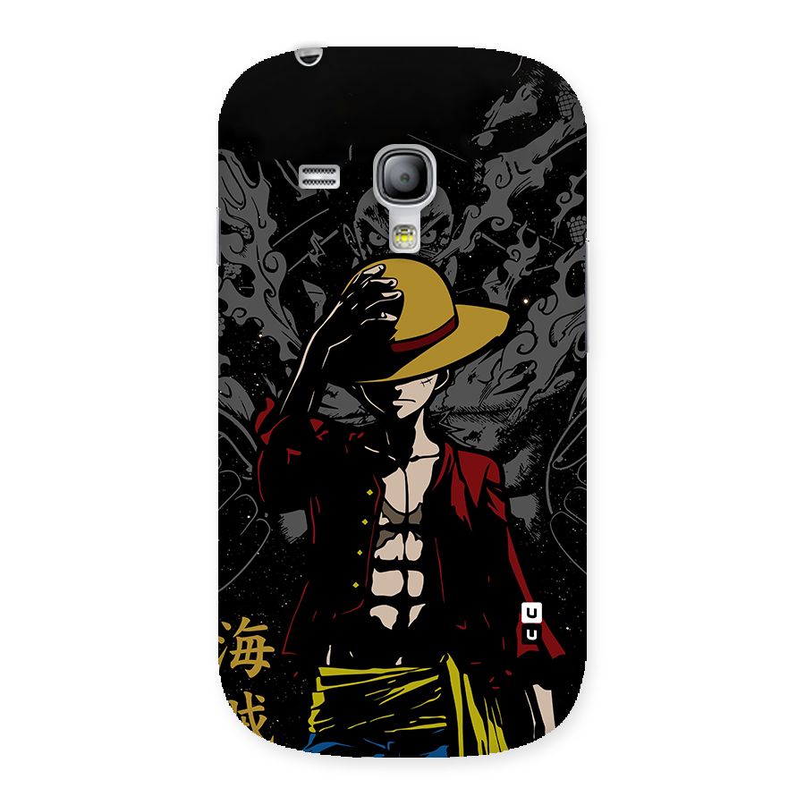 Dark Luffy Art Back Case for Galaxy S3 Mini