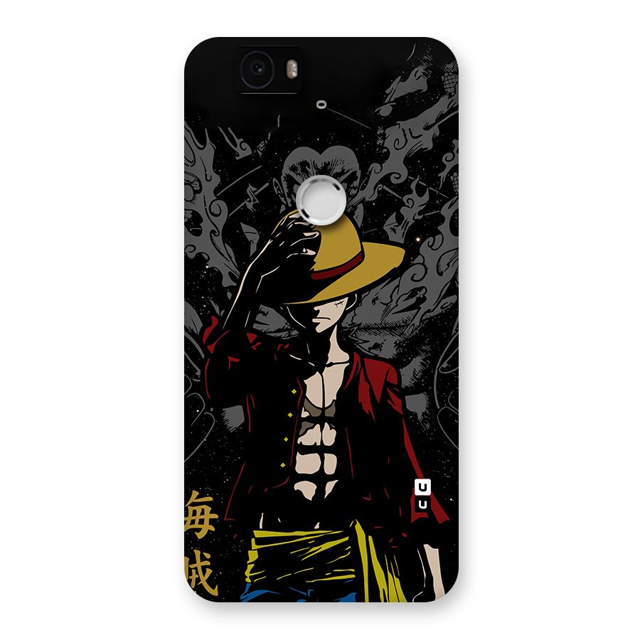 Dark Luffy Art Back Case for Google Nexus-6P