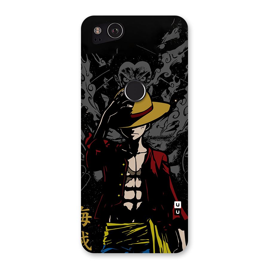 Dark Luffy Art Back Case for Google Pixel 2