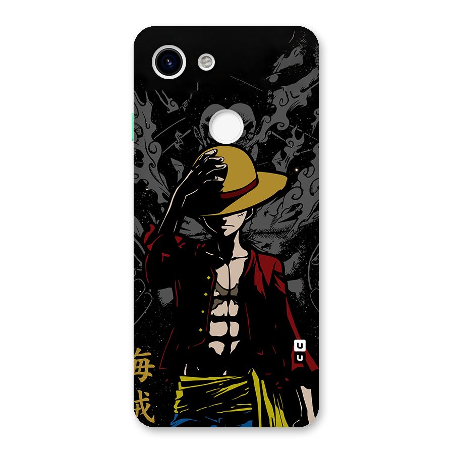 Dark Luffy Art Back Case for Google Pixel 3