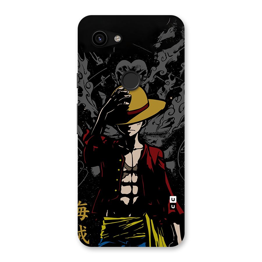 Dark Luffy Art Back Case for Google Pixel 3a