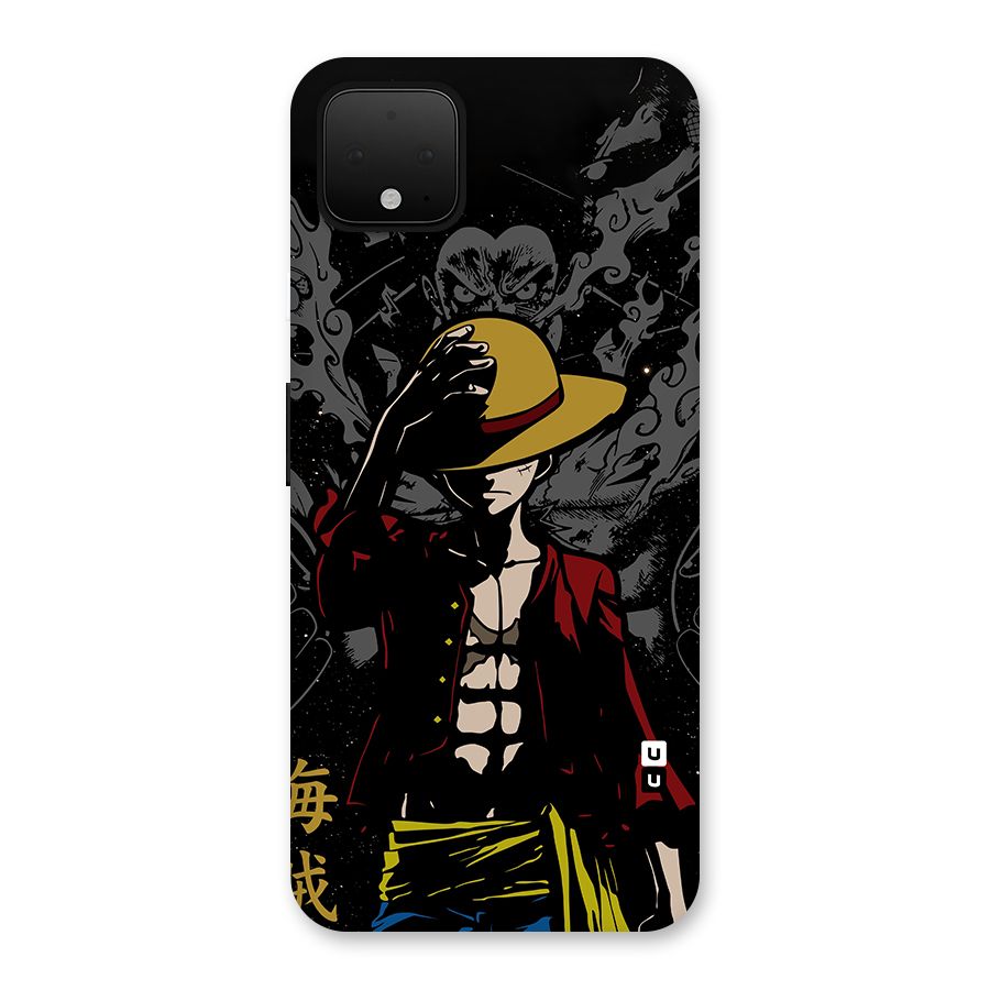 Dark Luffy Art Back Case for Google Pixel 4 XL