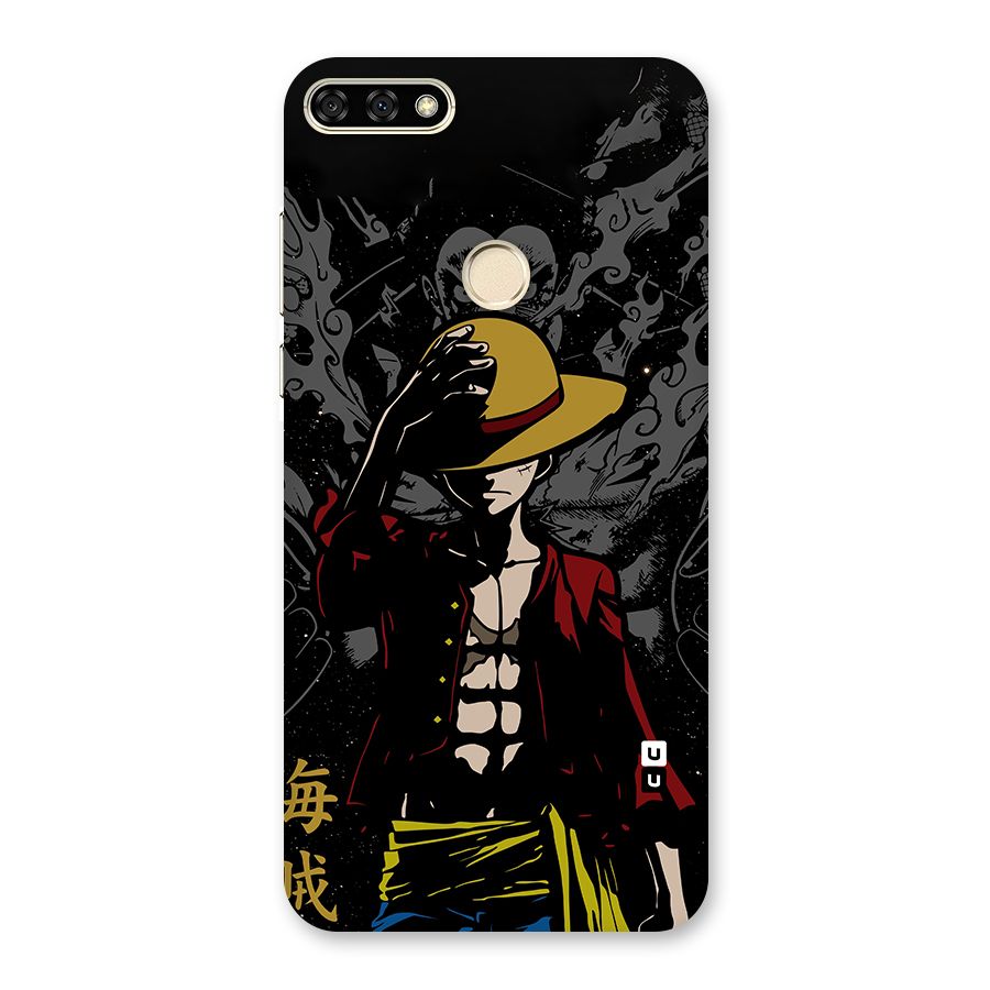 Dark Luffy Art Back Case for Honor 7A