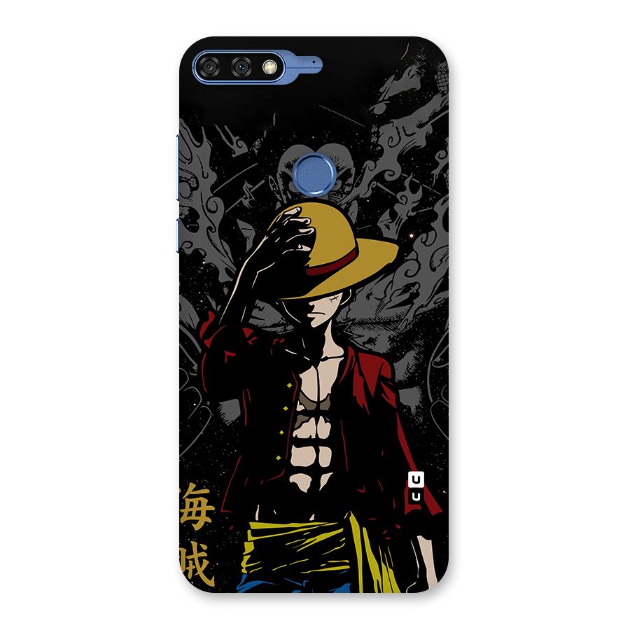 Dark Luffy Art Back Case for Honor 7C
