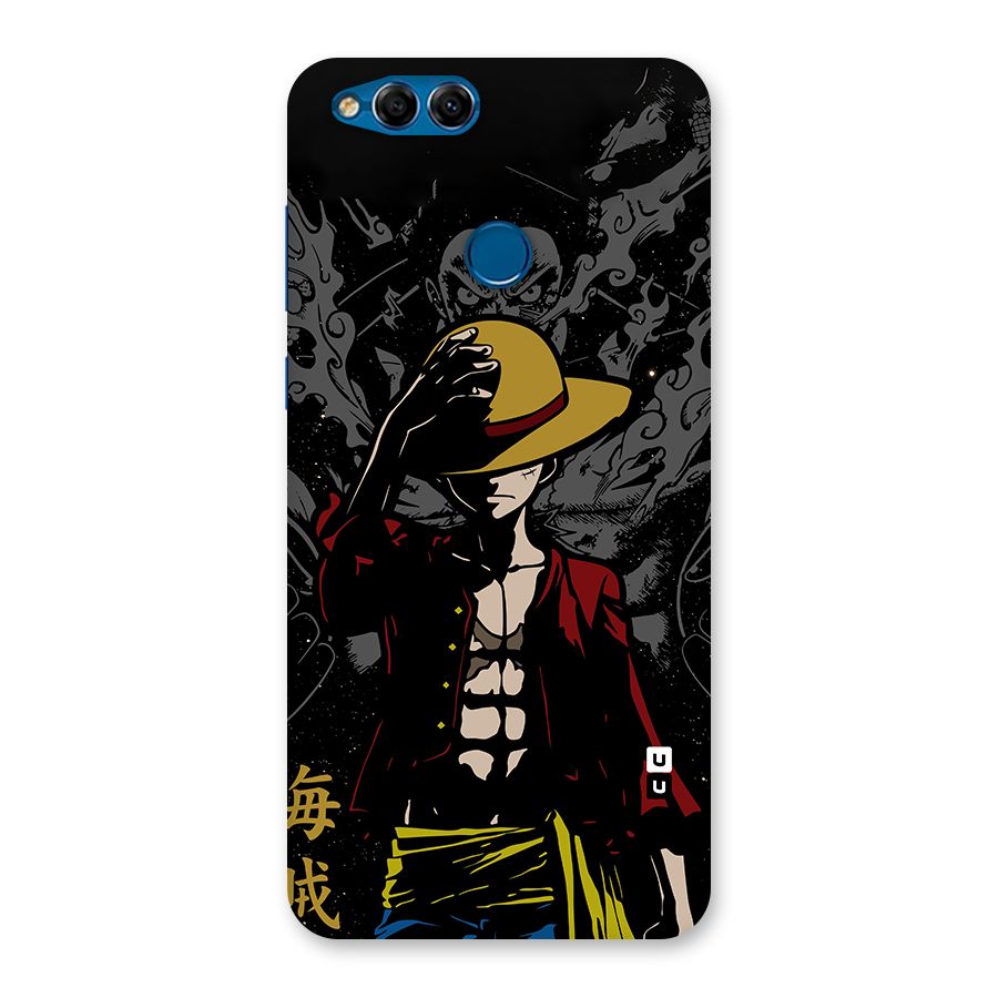 Dark Luffy Art Back Case for Honor 7X