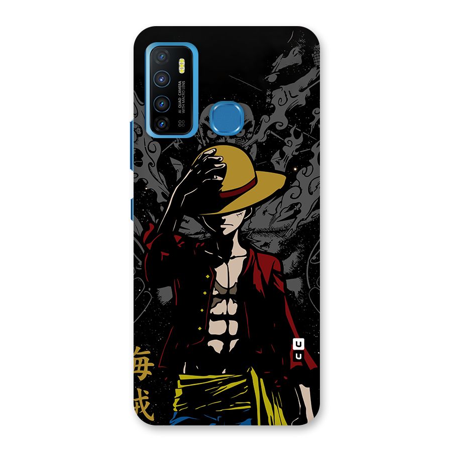 Dark Luffy Art Back Case for Infinix Hot 9
