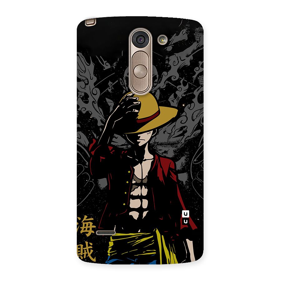 Dark Luffy Art Back Case for LG G3 Stylus