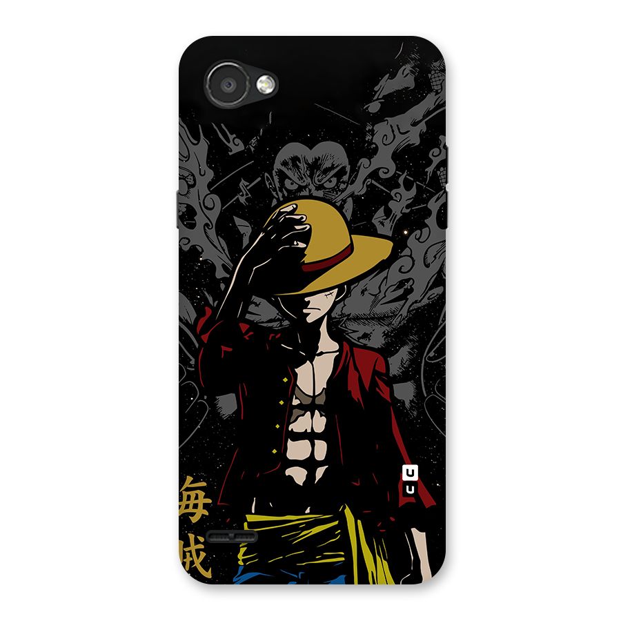 Dark Luffy Art Back Case for LG Q6