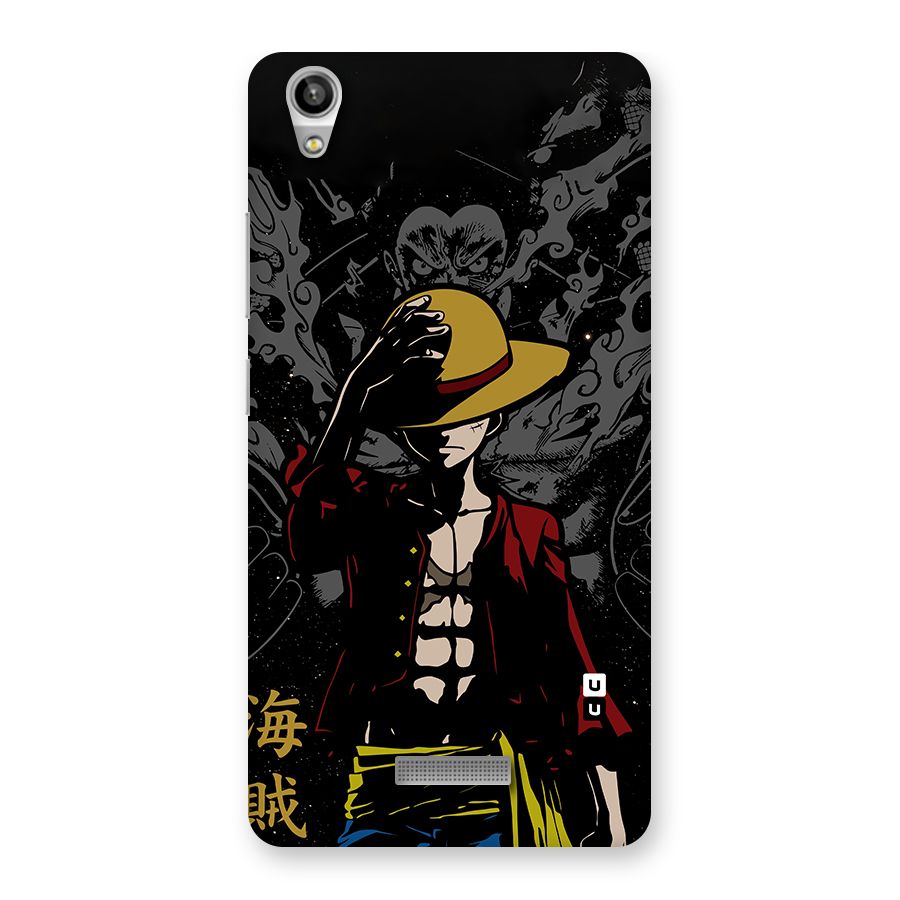 Dark Luffy Art Back Case for Lava-Pixel-V1
