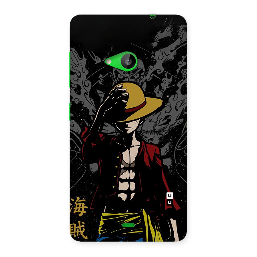 Dark Luffy Art Back Case for Lumia 535