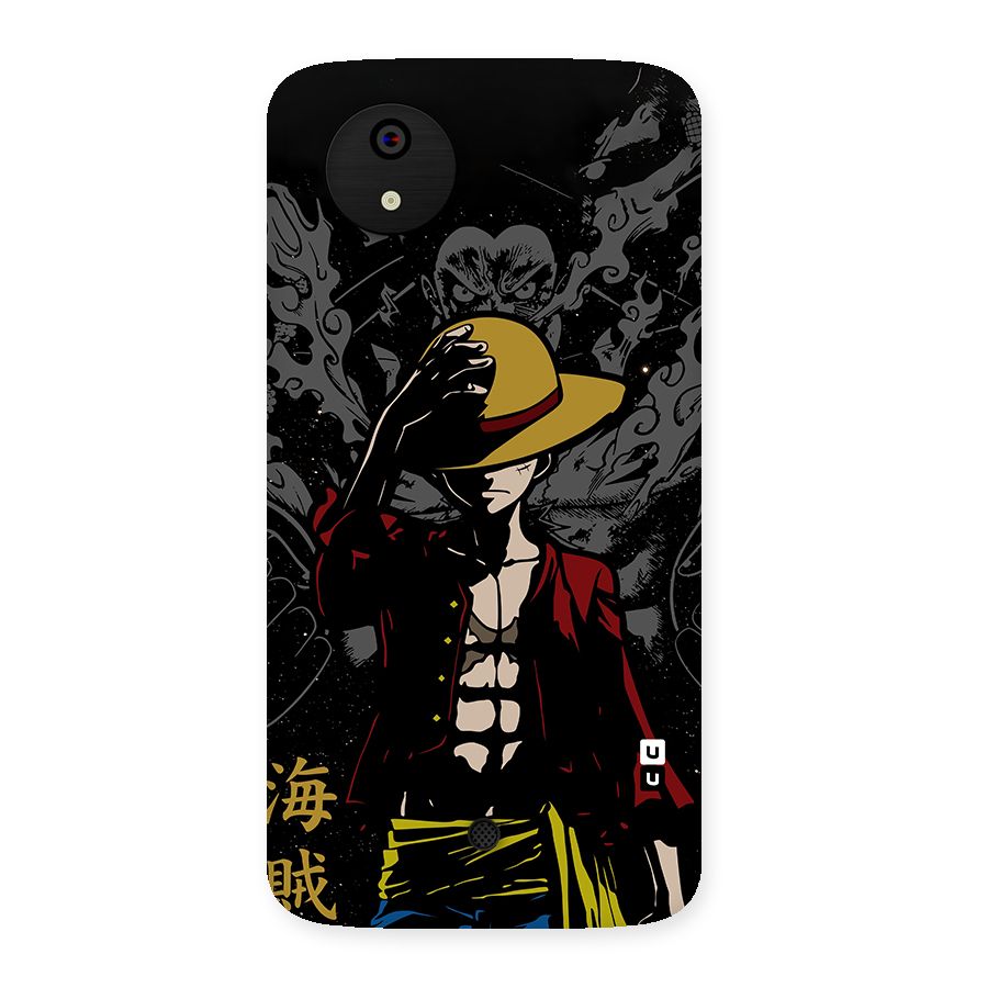 Dark Luffy Art Back Case for Micromax Canvas A1