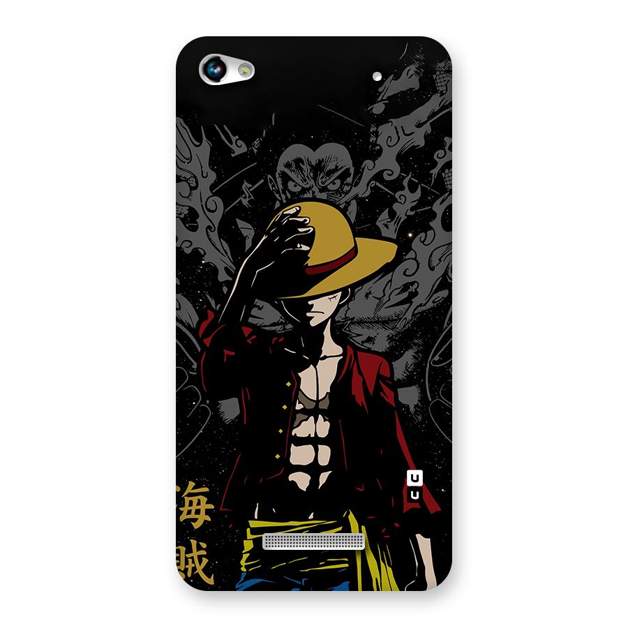 Dark Luffy Art Back Case for Micromax Hue 2