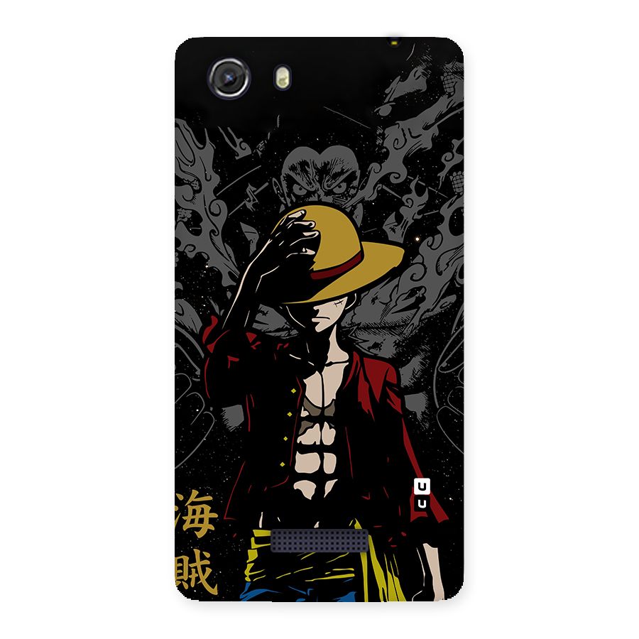 Dark Luffy Art Back Case for Micromax Unite 3