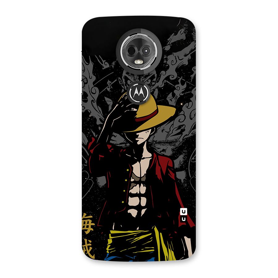 Dark Luffy Art Back Case for Moto E5 Plus