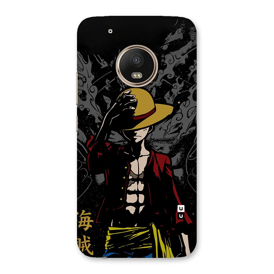 Dark Luffy Art Back Case for Moto G5 Plus