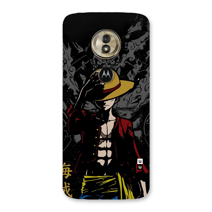 Dark Luffy Art Back Case for Moto G6 Play