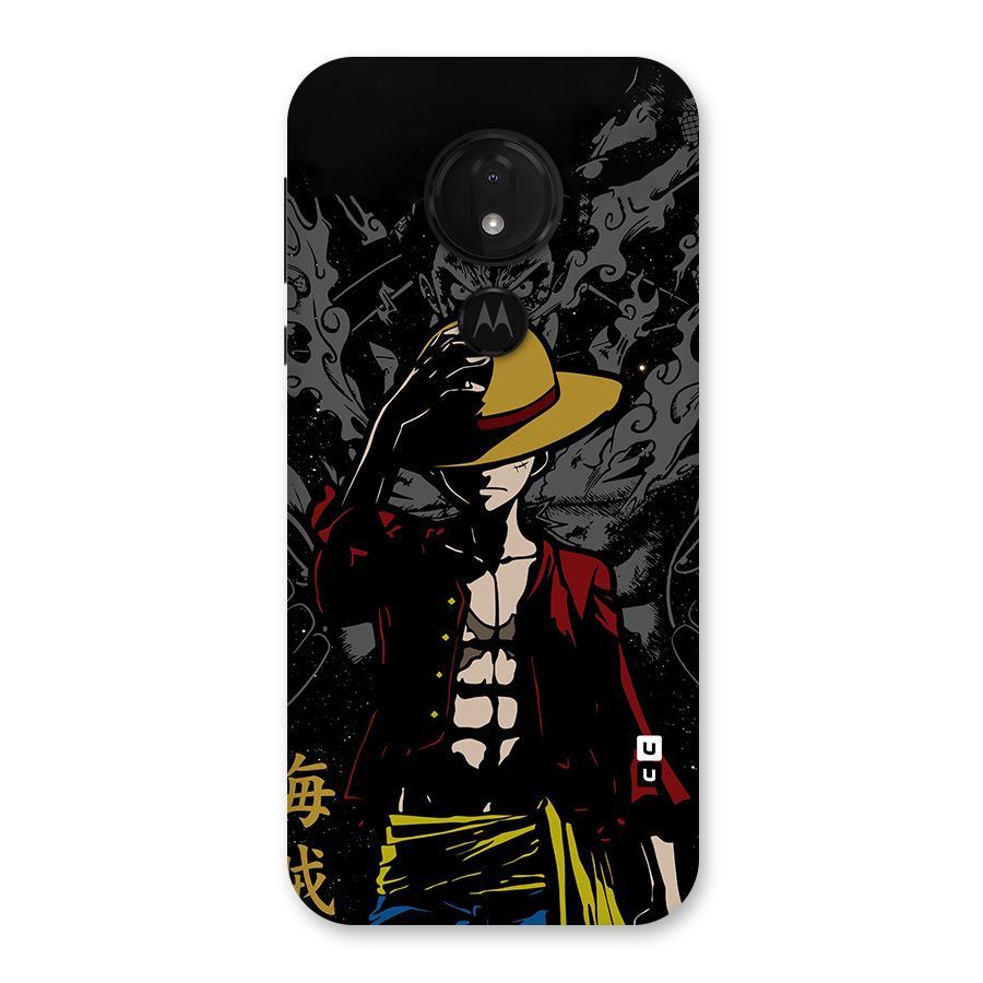Dark Luffy Art Back Case for Moto G7 Power