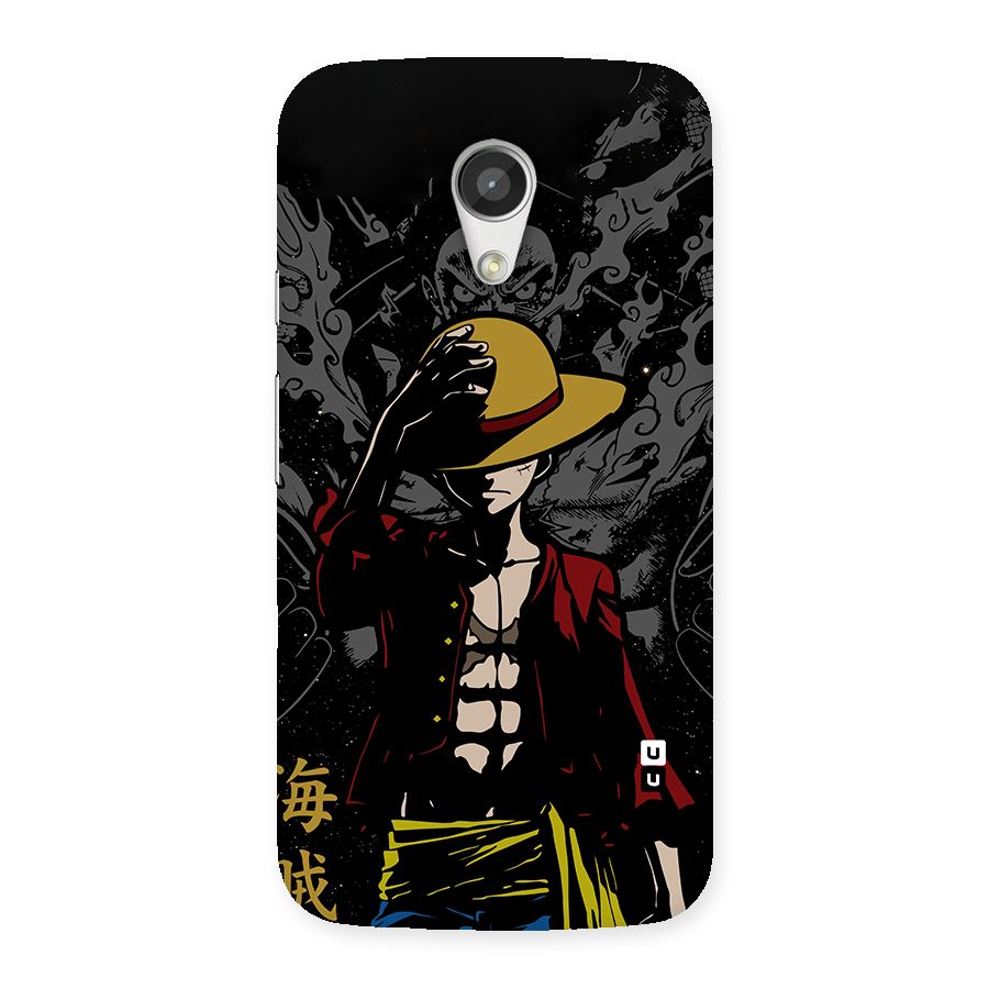 Dark Luffy Art Back Case for Moto G 2nd Gen
