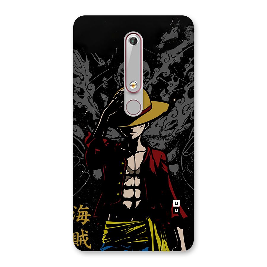 Dark Luffy Art Back Case for Nokia 6.1