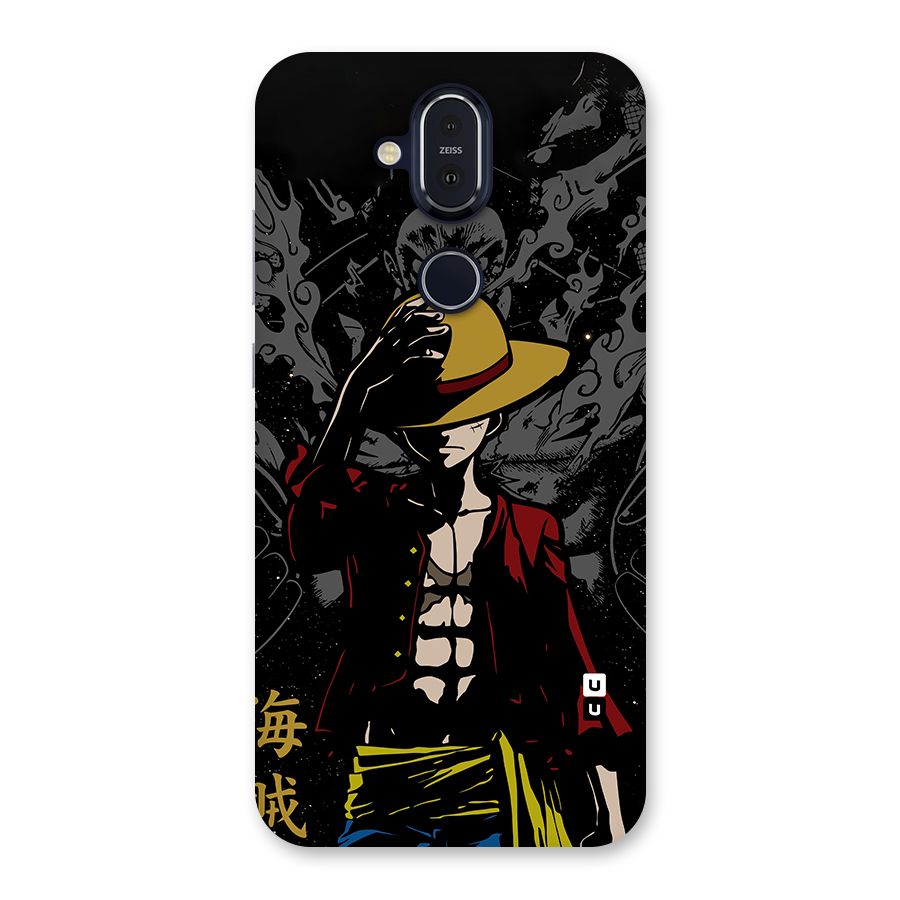 Dark Luffy Art Back Case for Nokia 8.1