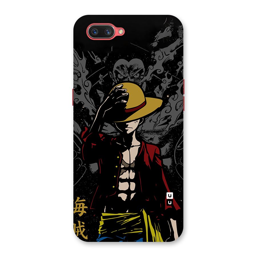 Dark Luffy Art Back Case for Oppo A3s