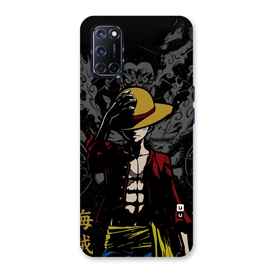 Dark Luffy Art Back Case for Oppo A52