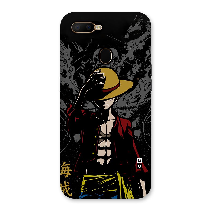 Dark Luffy Art Back Case for Oppo A5s