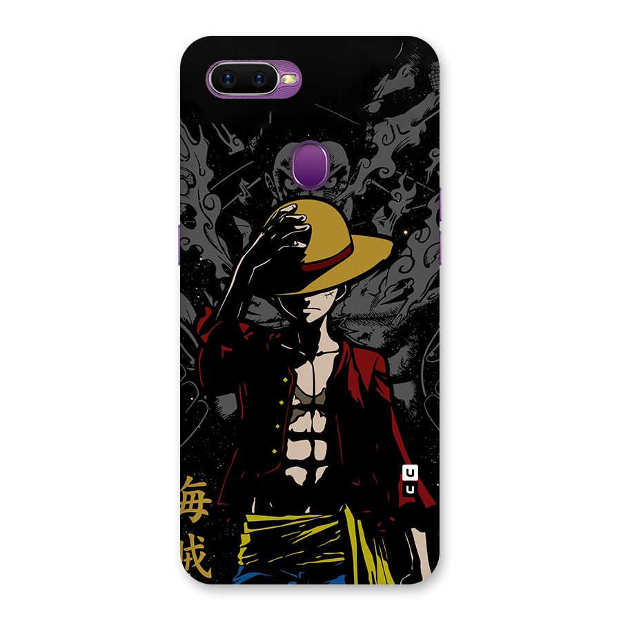 Dark Luffy Art Back Case for Oppo F9