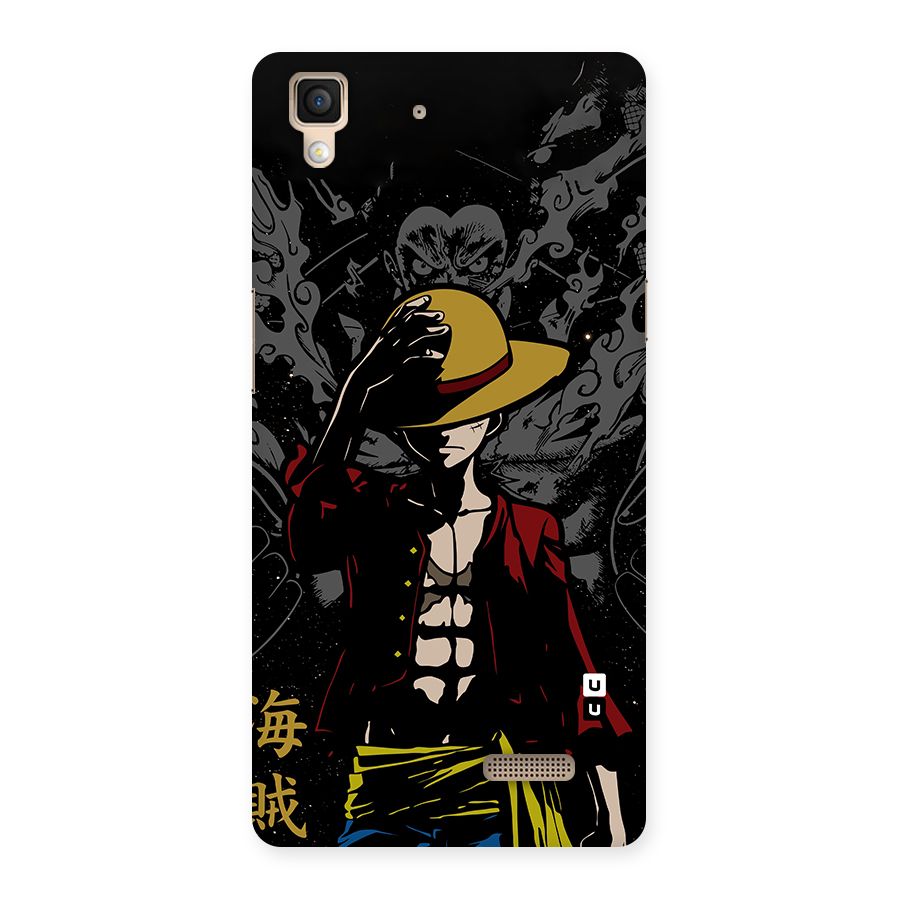 Dark Luffy Art Back Case for Oppo R7