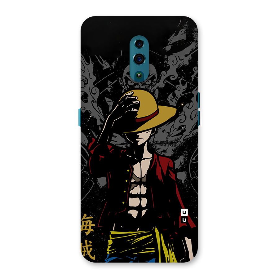Dark Luffy Art Back Case for Oppo Reno