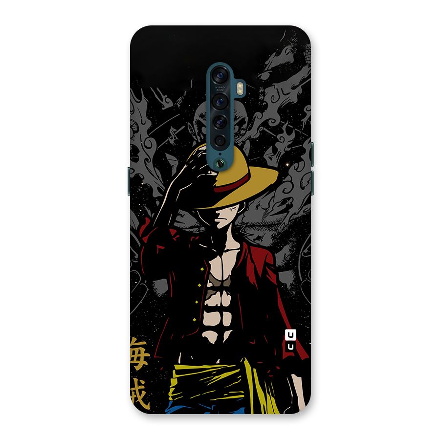Dark Luffy Art Back Case for Oppo Reno2