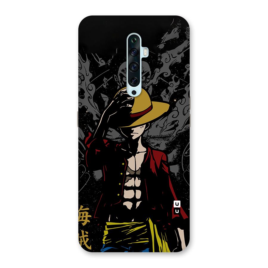 Dark Luffy Art Back Case for Oppo Reno2 Z