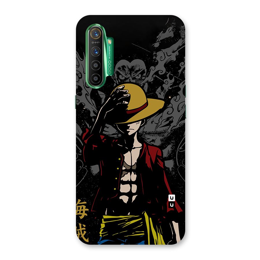 Dark Luffy Art Glass Back Case for Realme X2