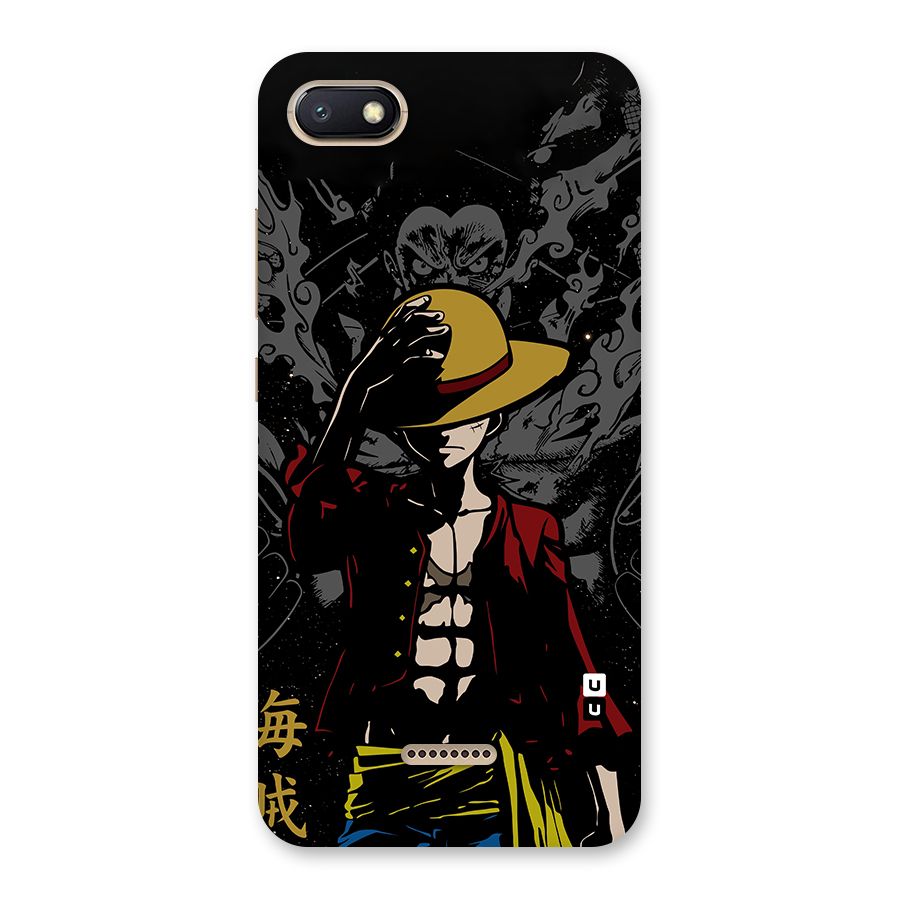 Dark Luffy Art Back Case for Redmi 6A