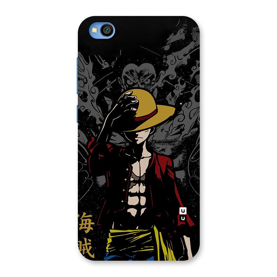 Dark Luffy Art Back Case for Redmi Go