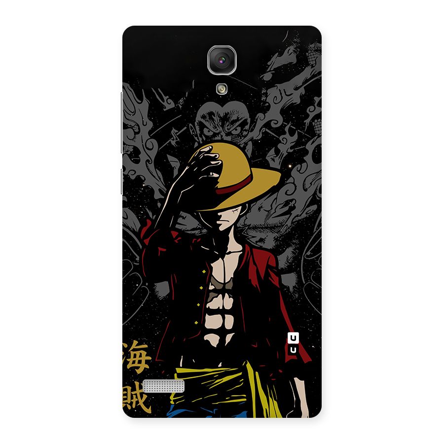 Dark Luffy Art Back Case for Redmi Note 4
