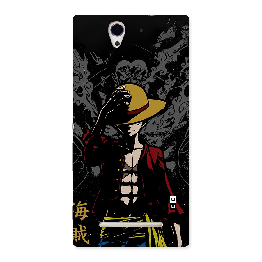 Dark Luffy Art Back Case for Sony Xperia C3