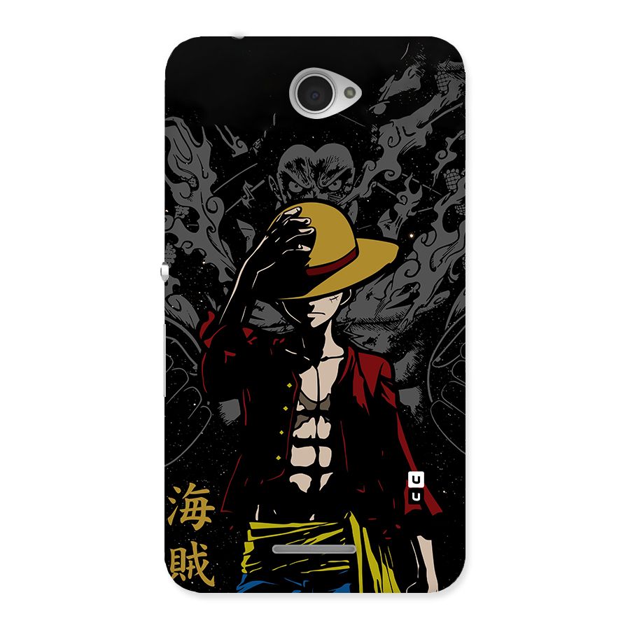 Dark Luffy Art Back Case for Sony Xperia E4