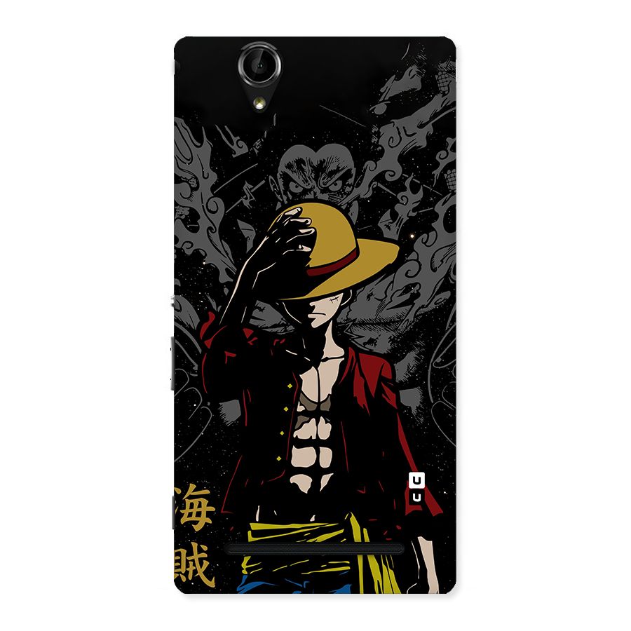 Dark Luffy Art Back Case for Sony Xperia T2