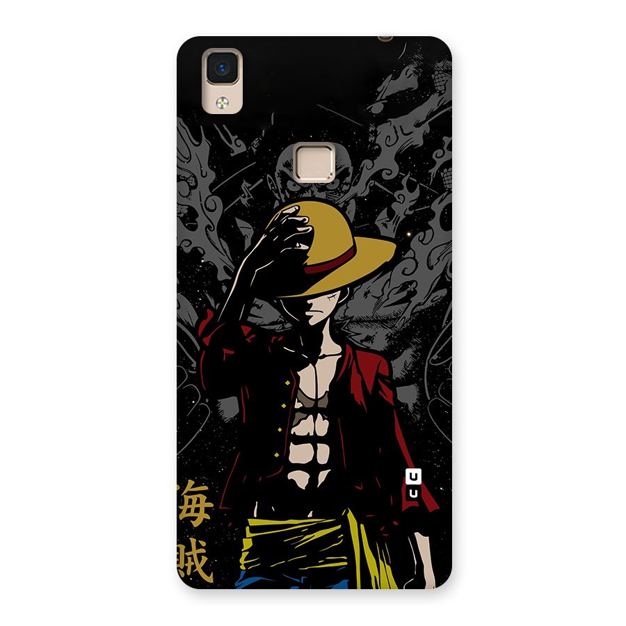 Dark Luffy Art Back Case for V3 Max